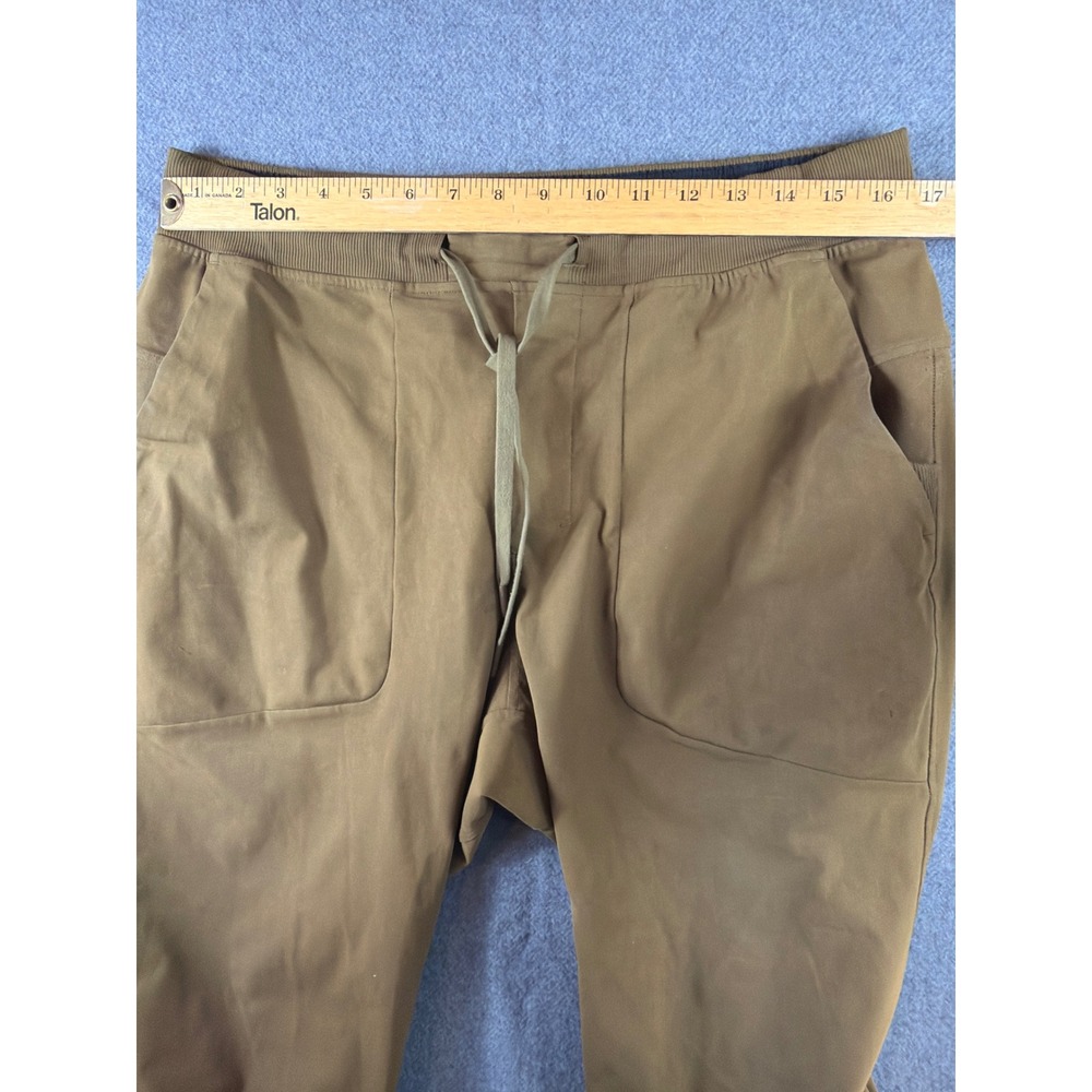 Lululemon ABC Jogger Womens‎ Large Brown Warpstreme Athletic Pants Drawstring - Picture 5 of 13